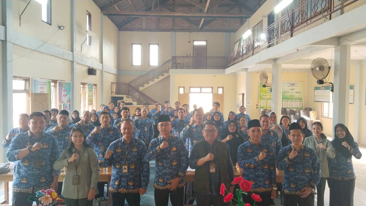 Rapat Koordinasi Program Strategis Nasional Dinas Tanaman Pangan, Hortikultura dan Ketahanan Pangan Kabupten Tebo beserta Penyuluh  Pertanian Lapangan (PPL)